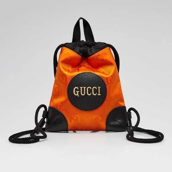 GG Orange nylon off the grid backpack - Picture 13 of 16